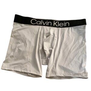 Calvin Klein Microfiber Boxer Brief - NP26830 (Light Gray , Large)
